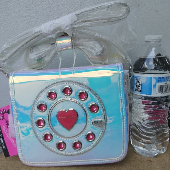 Betsey Johnson iridescent phone bag - Picture 2 of 12